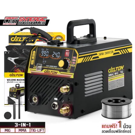 เครื่องเชื่อม INVERTER DELTON รุ่น SD-01L ดิจิตอล 3 ระบบ_9